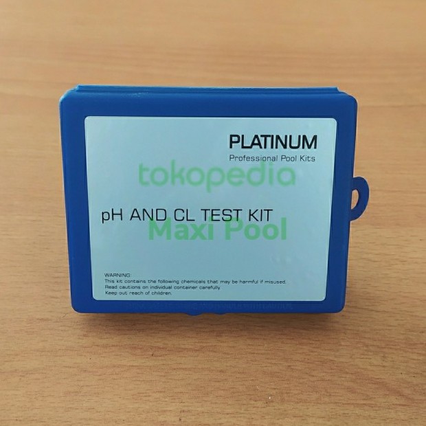 New 100% Originalll Teskit Kolam Renang / Tes Kit Ph+Cl / Testkit Kolam Renang / Ph + Cl Terbaru