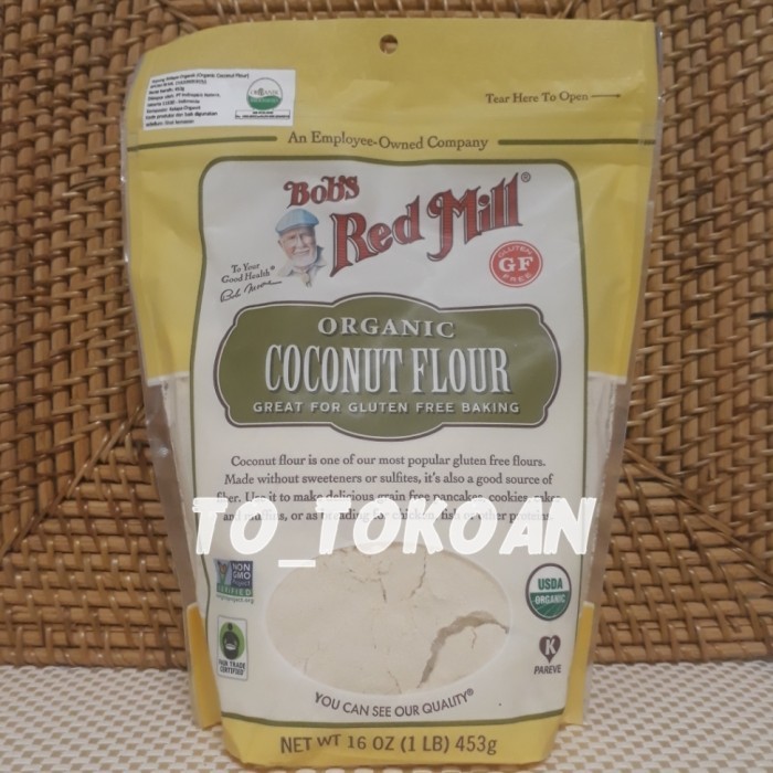 

BOB'S RED MILL ORGANIC COCONUT FLOUR 453 GRAM