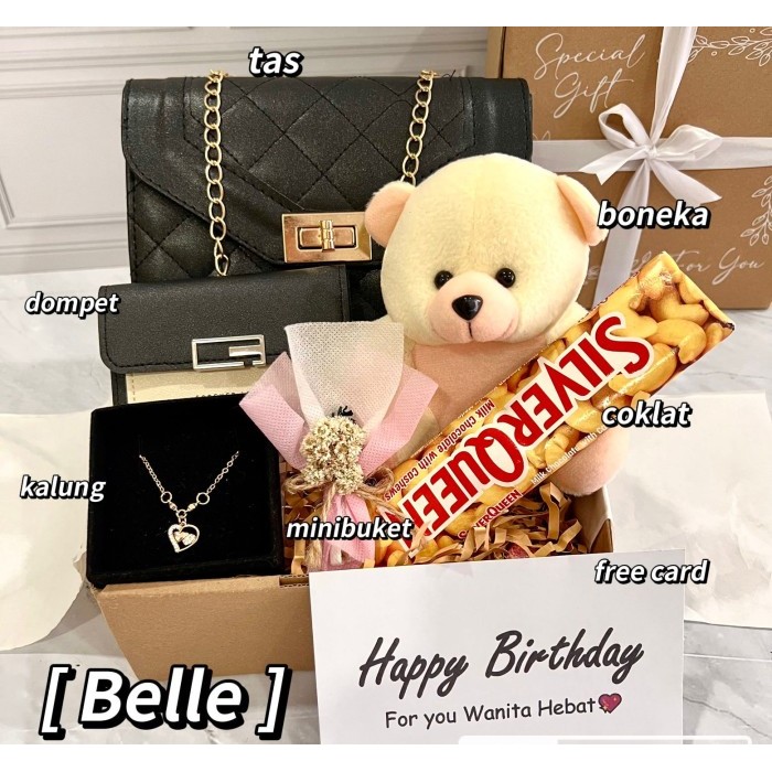 

[DMPT1] KADO HAMPERS GIFT BOX HADIAH ULANG TAHUN CEWEK BIRTHDAY