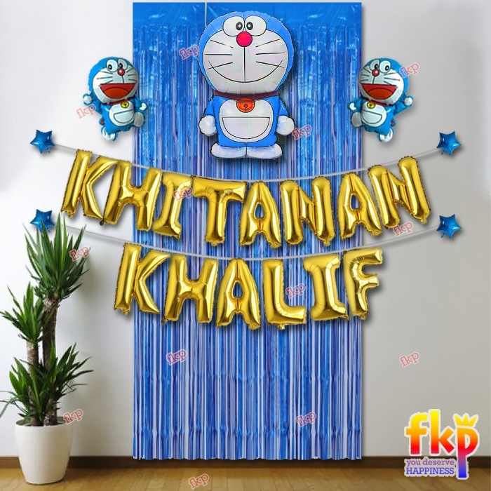 PAKET DEKORASI KHITANAN SIMPEL / TASYAKURAN SUNATAN DEKOR BALON