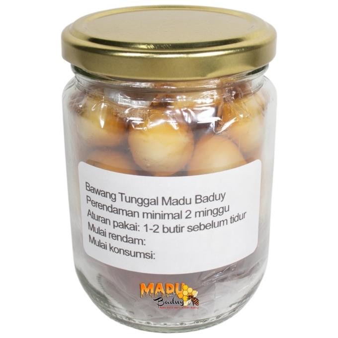 

BAWANG PUTIH TUNGGAL MADU ASLI LEBAH LIAR HUTAN BADUY 250GRAM ORIGINAL