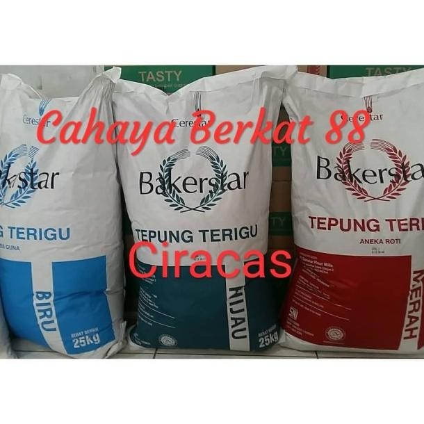 

Tepung Teru Baertar Hijau U Merah Protein Tinggi Roti Donut