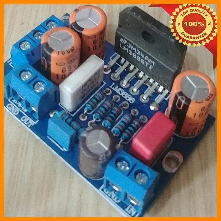 [bak] lm3886 kit gain clone mono