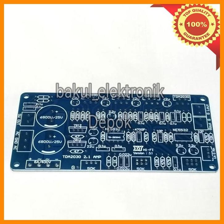 [bak] pcb power 2.1 chip amp lm1875/tda2050