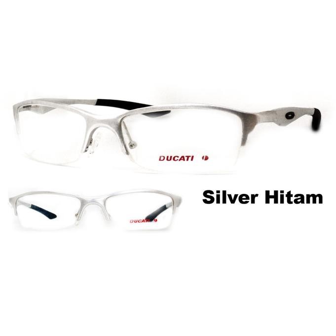 Kacamata Half Frame Pria Sport Titanium Photocromic Minus Anti