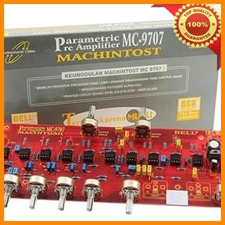 [SJE] TONE CONTROL PARAMETRIC PARAMETRIK MACHINTOSH MC-9709 MC9707 BELL BGR