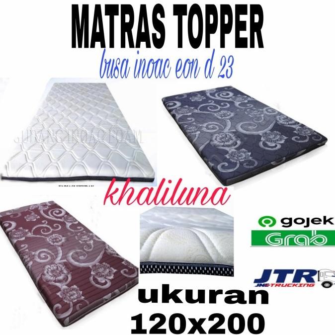 diskon matras topper/alas kasur uk 120x200