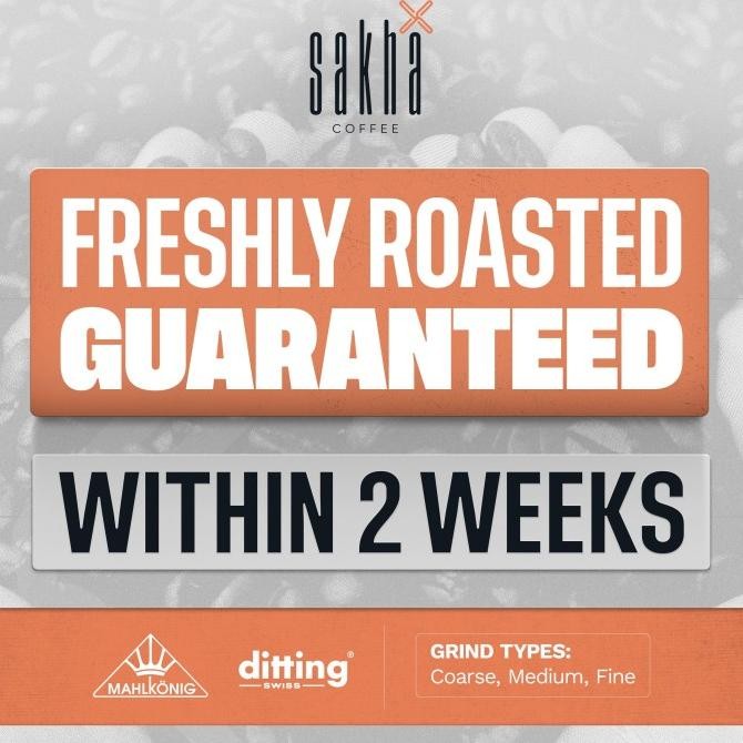 

Biji Kopi 75% Arabica Crema Espresso Blend By Sakha Coffee Roastery