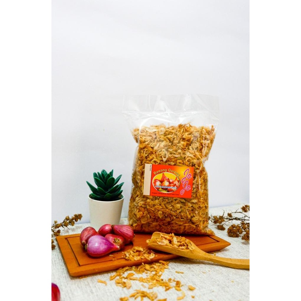 

BAWANG GORENG JOJO ASLI SUMENEP 250 GR FIRST HAND ORIGINAL
