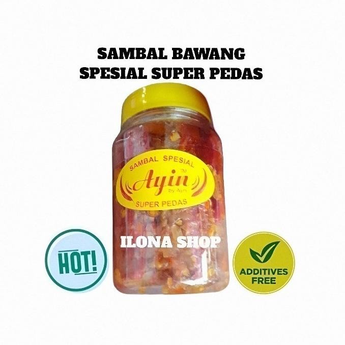 

SAMBAL BAWANG SPESIAL SUPER PEDAS AYIN KHAS SURABAYA ORIGINAL
