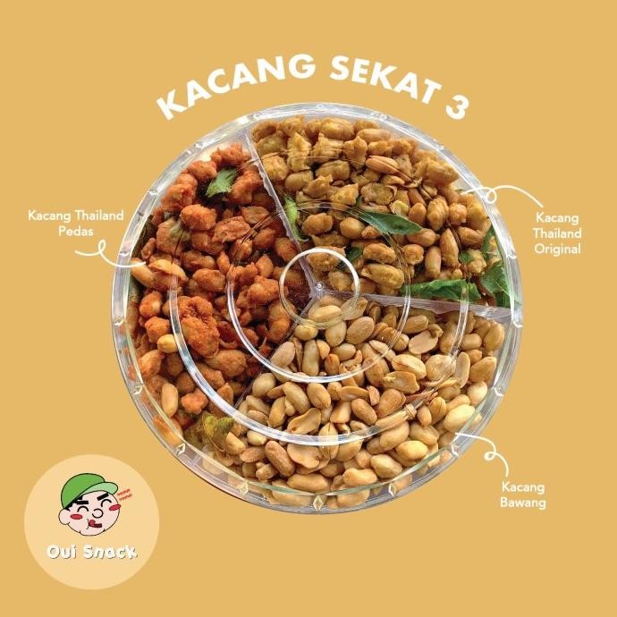 

KACANG SEKAT 3 / KACANG THAILAND TRAY - KACANG BAWANG TOPLES ORIGINAL