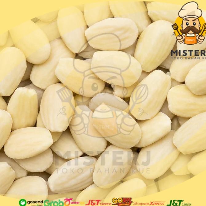 

Blanched Kacang Almond Silvered 250 gr Berkualitas