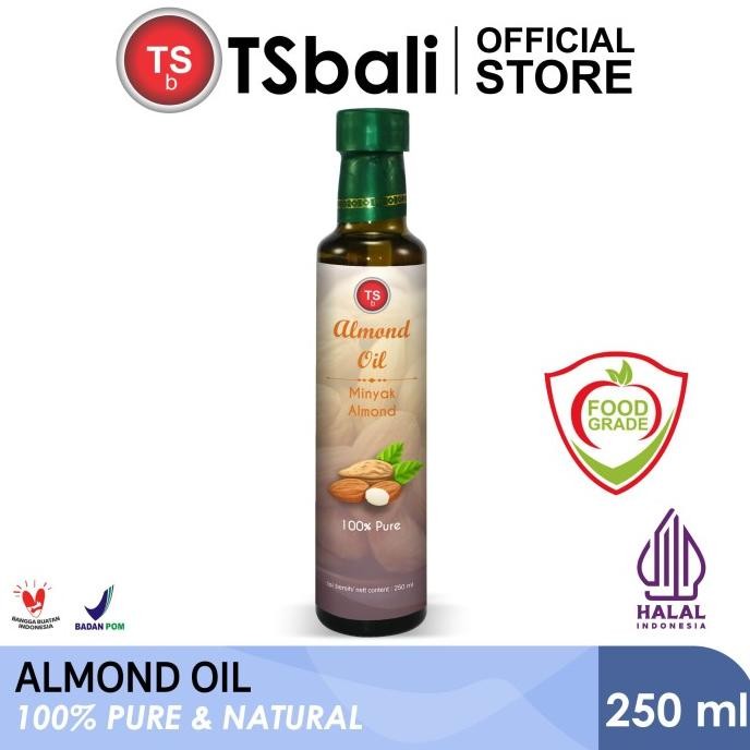 

TSb Almond Oil - Minyak Almond 250ml Cold Pressed Unrefined Food Grade Berkualitas