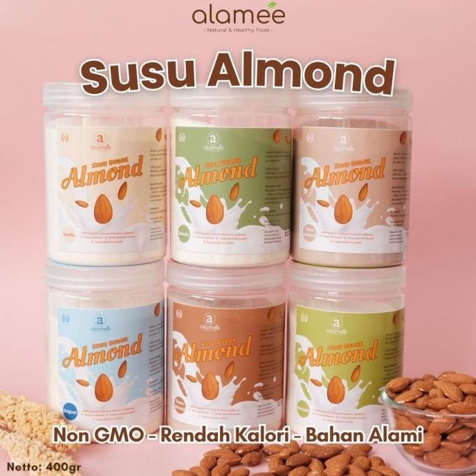 

400gr Susu Almond Bubuk / Asi Booster Alami / Pelancar Asi - Alamee Berkualitas