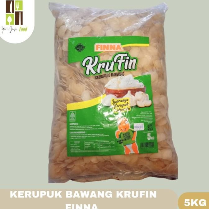 

FINNA KERUPUK RASA BAWANG / KRUPUK MENTAH KRUFIN KEMASAN 5KG ORIGINAL
