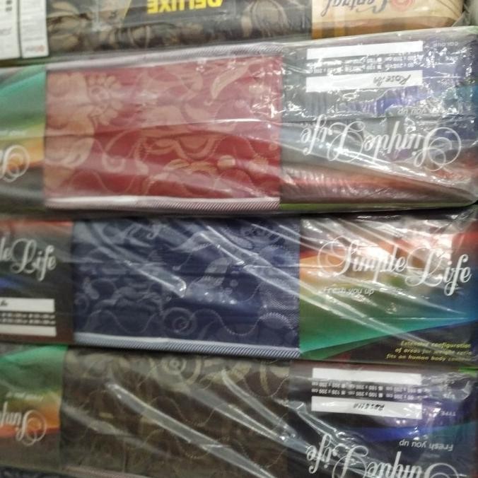 diskon kasur matras spring bed simple life 120x200