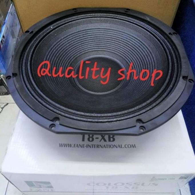 Promo SPEAKER 18 INCH FANE 18XB COLOSSUS ORIGINAL COD