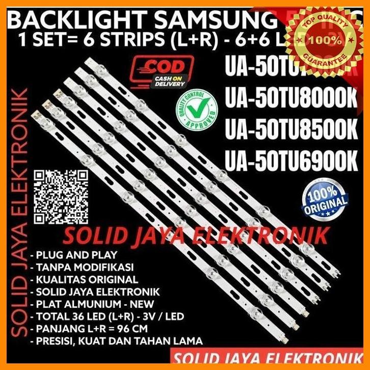 [SJE] BACKLIGHT TV LED SAMSUNG 50 INC UA50TU8500 UA50TU6900 L 50TU LAMPU BL