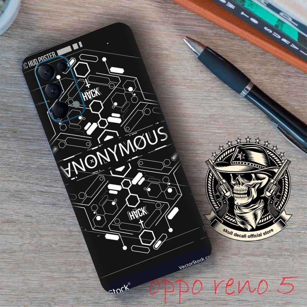 

Terlaris Oppo Reno Garskin Stiker Custom Case Laminasi Tebal COD