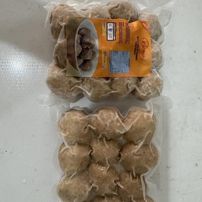 

New Bakso Daging Sapi Premium / Bakso Full Daging Kemasan 50 Pcs