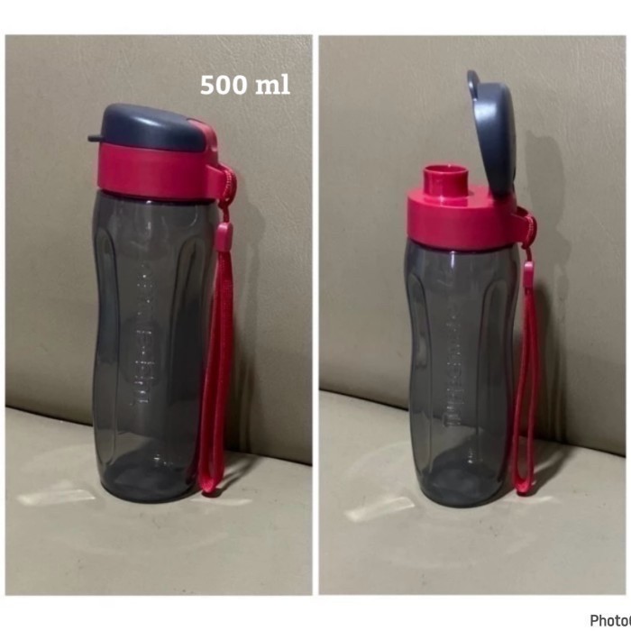 TUPPERWARE ECO MEN BLACK / BOTOL MINUM 750 ML