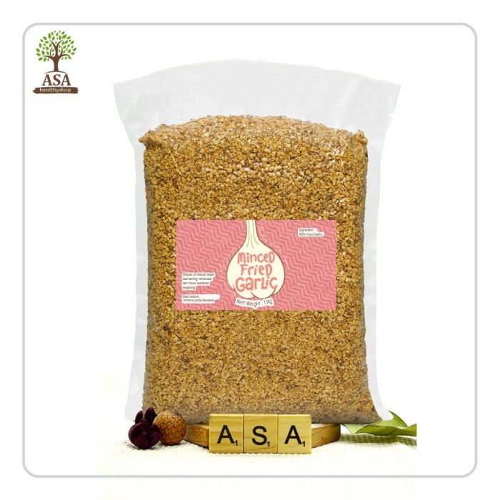 

Minced Fried Garlic / Bawang Putih Goreng Cincang 1Kg