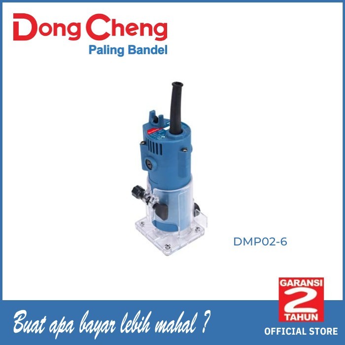 DONGCHENG DMP02-6 Mesin Profil Kayu Trimmer 6mm / DONGCHENG