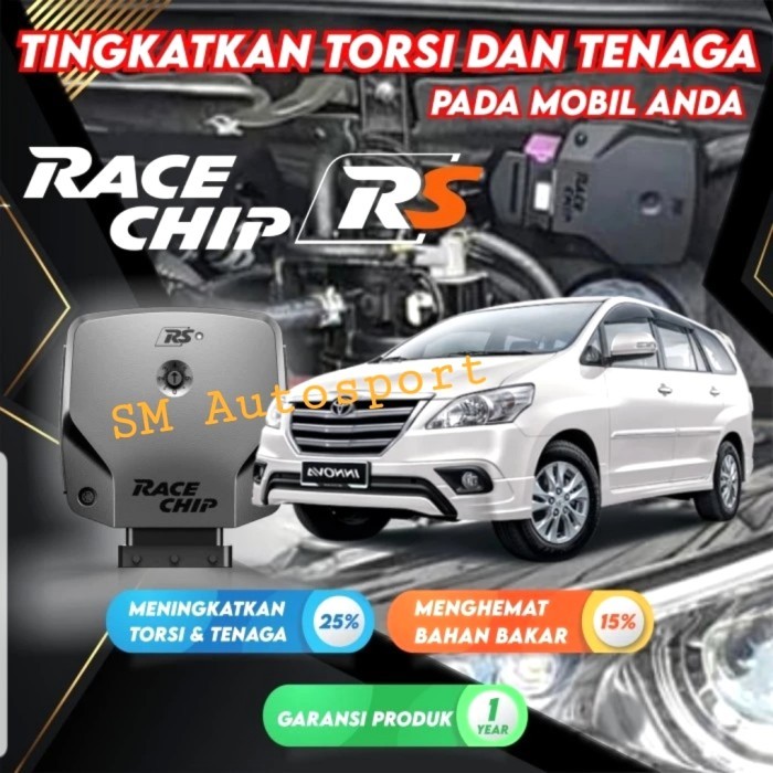 BEBAS ONGKIR - RACE CHIP RS Series Piggyback TOYOTA Innova Fortuner Hilux Vigo 2KD