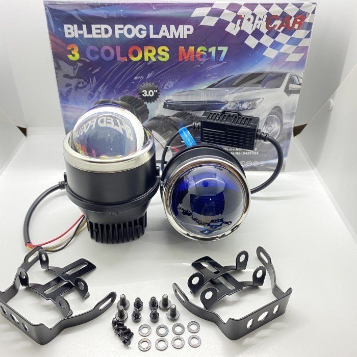 Foglamp Projector BiLED 3inch 3warna Brand IPHCAR M617