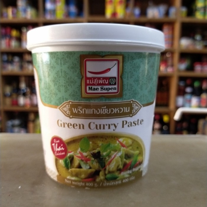 

Mae Supen Green Curry Paste 400Gr