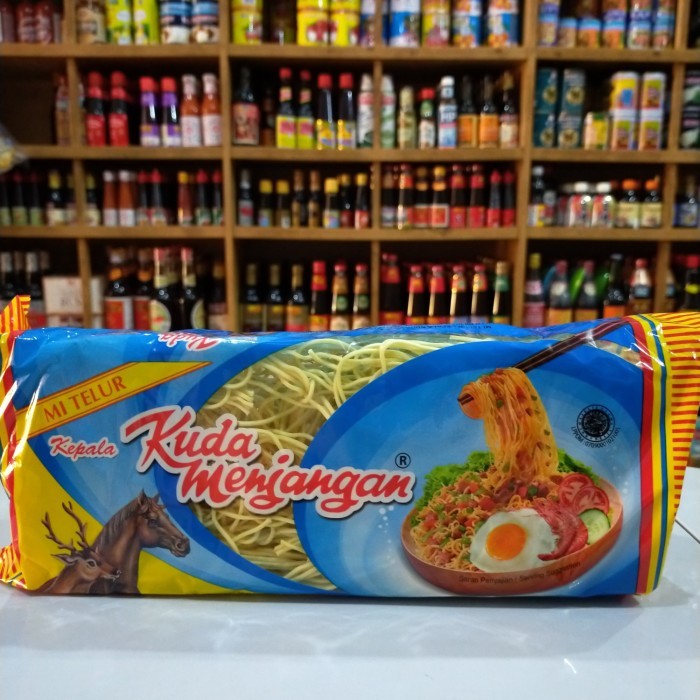 

Mie Telur Kepala Kuda Menjangan Kecil 200Gr
