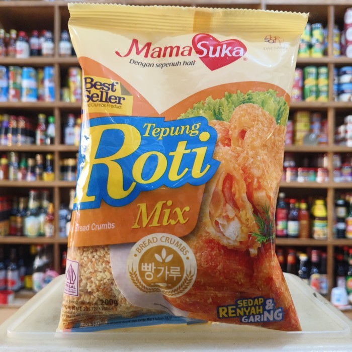 

Mamasuka Tepung Roti Mix/ Mix Bread Crumbs 200Gr
