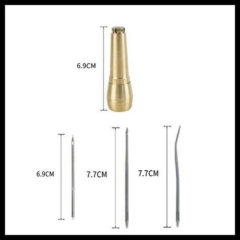 

Terlaris Set 3 Jarum +Benang Alat Jahit Sol Sandal Canvas Reparasi Sepatu Good Quality