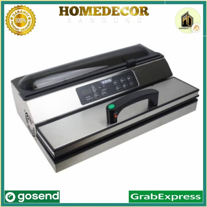 KRIS VACUUM SEALER - SILVER / ALAT SEALER MAKANAN BESAR KRIS