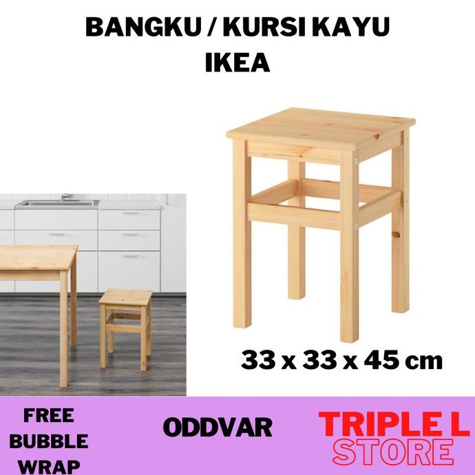 

New Bangku Kursi Bakso Cafe Teras Serbaguna Kayu Odvar
