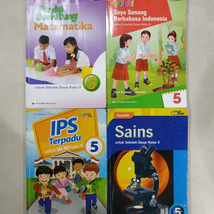 

Terbaru Buku Paket Untuk Kelas 5 Sd Erlangga Ktsp 2006 Best Seller
