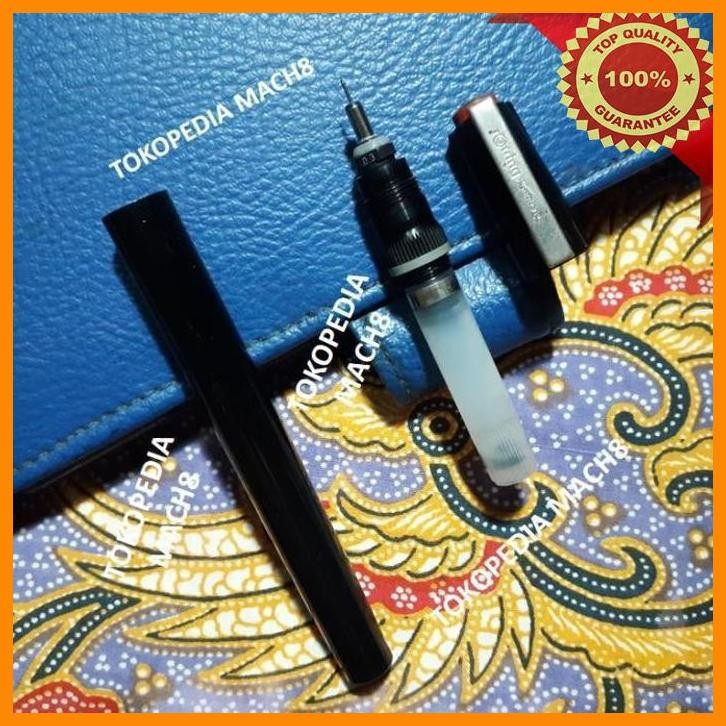 

[MAC] GARANSI ORIGINAL GERMANY PULPEN ROTRING VARIANT 0.3 MM PULPEN GAMBAR TEKNIK ARSITEK
