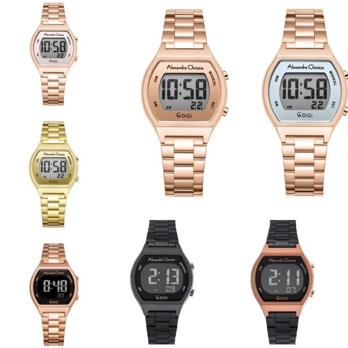 JAM TANGAN WANITA ALEXANDRE CHRISTIE AC 9384 / AC9384 RANTAI ORIGINAL