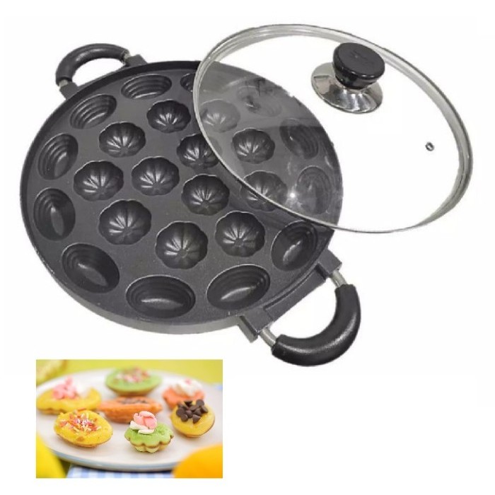 

TERMURAH CETAKAN KUE CUBIT 24 LUBANG MOTIF CETAKAN BOLU 24 LUBANG VARIASI