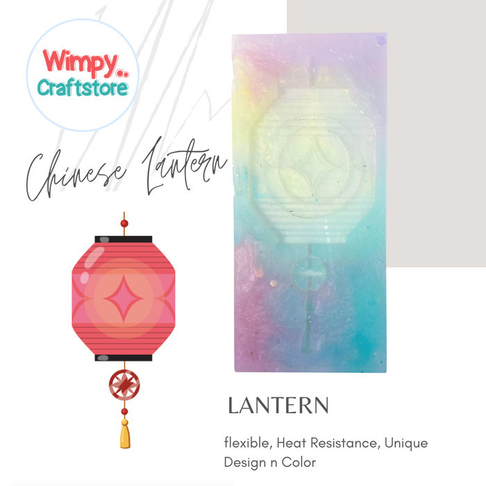 

TERLARIS CETAKAN SILICONE LANTERN RESIN CLAY KUE IMLEK CHIESSE NEW YEAR WIMPY 4