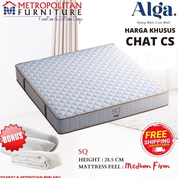 Promo Kasur Springbed Alga Super Quality 160 x 200 Spring bed matras COD