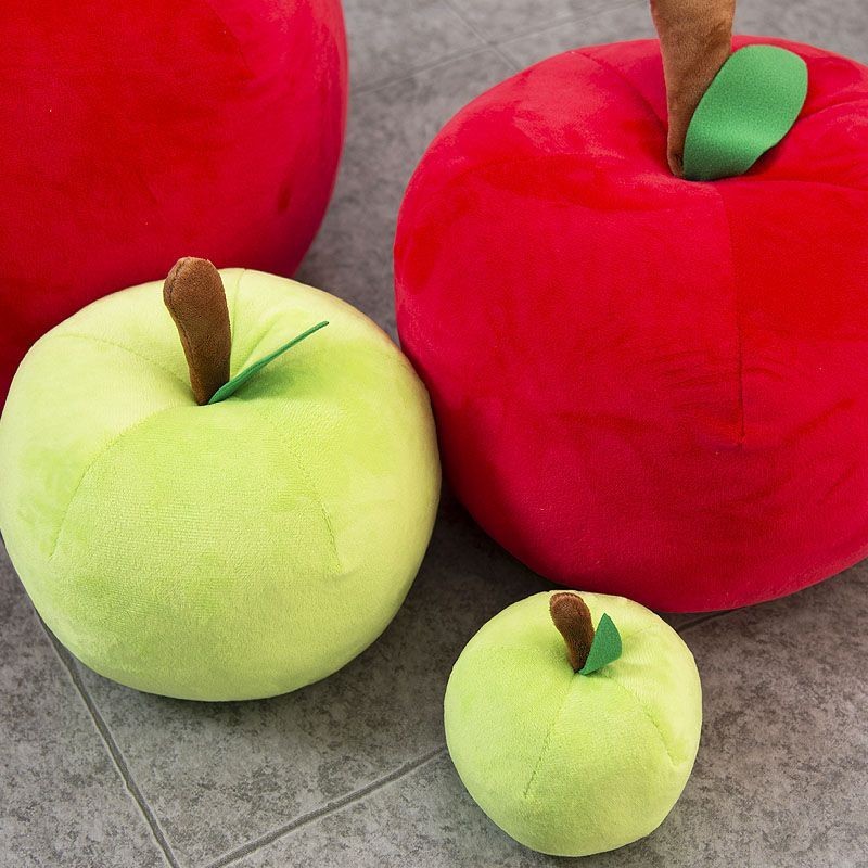 Boneka Buah Apel Merah Hijau Boneka Apel