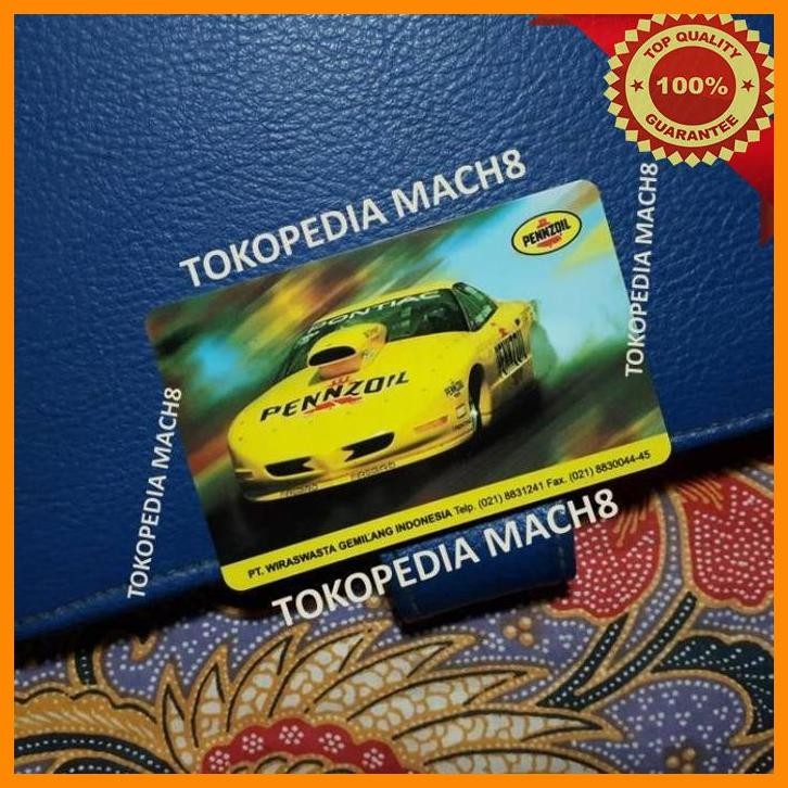 

[MAC] COLLECTOR EDITION - KALENDER OLI PENNZOIL MODEL KARTU KREDIT