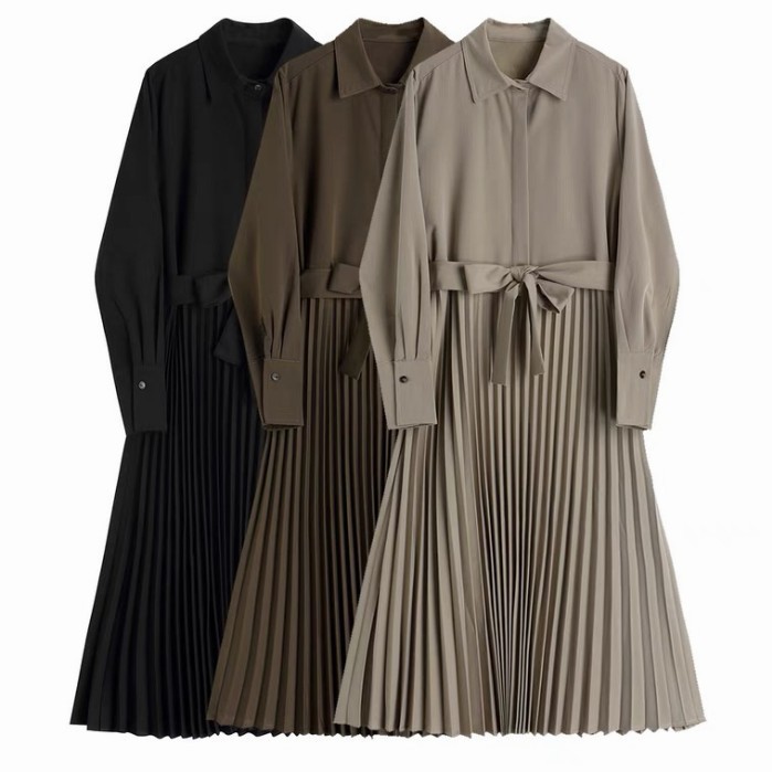 Miliki Segera Maxi Dress Shandi Plisket Premium Import Dsk48