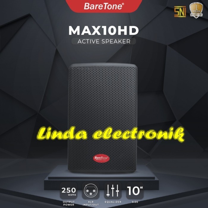 speaker aktif baretone max 10hd baretone max10hd baretone max10 hd 1bh