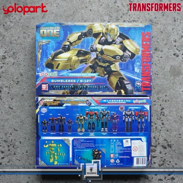 Yolopark Transformers One Amk Cogged Bot Mode B-127 B127 Bumblebee