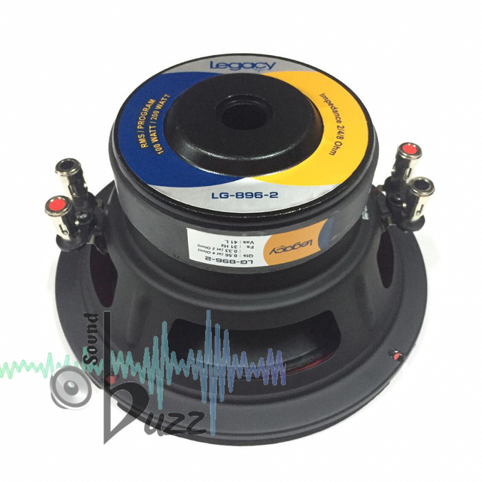 Speaker Subwoofer Legacy 8 Inch Lg - 896 - 2