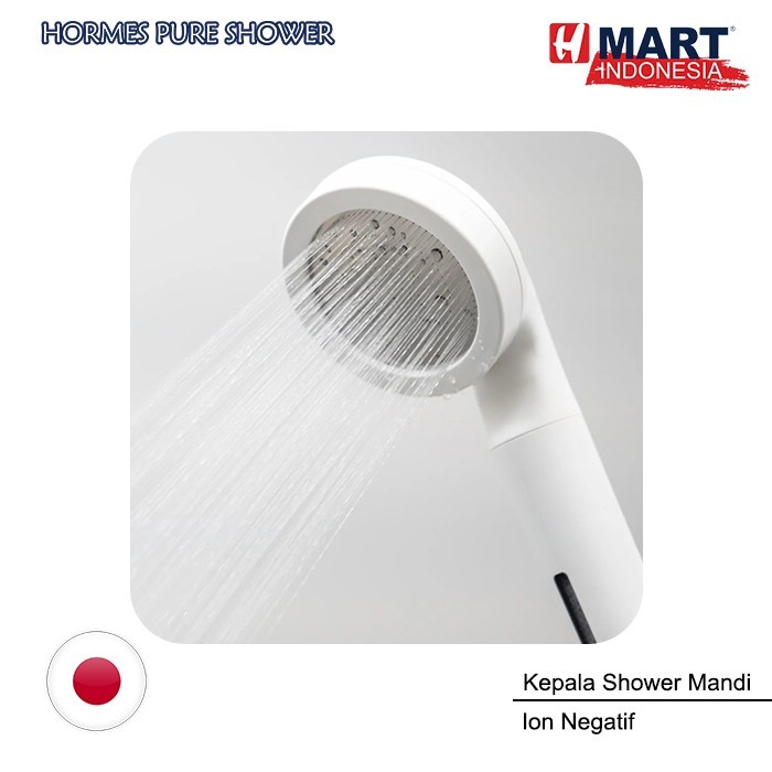 

Hormes Pure Shower Kepala Shower Mandi Ion Negatif - Air Sehat Anti Pneumonia Bakteri Legionella