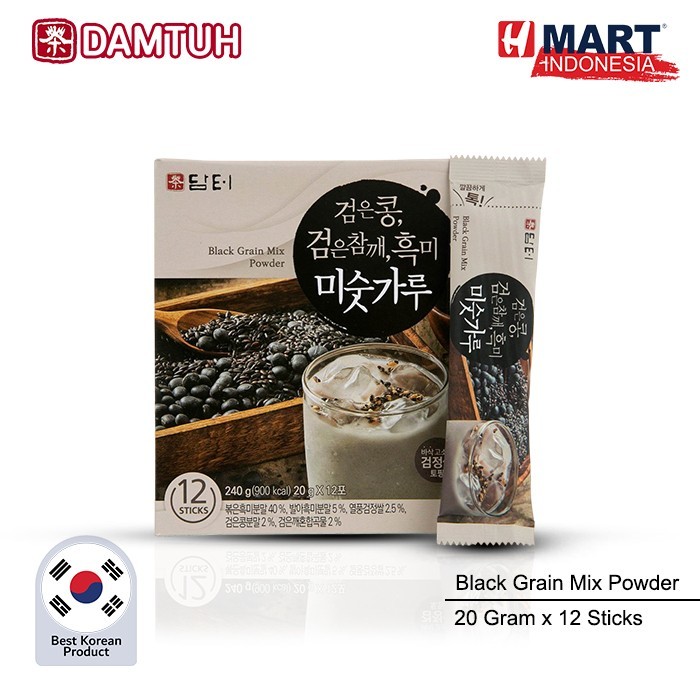

Damtuh Black Grain Mix Powder - Serbuk Minuman Sereal 20G X 12 Sticks