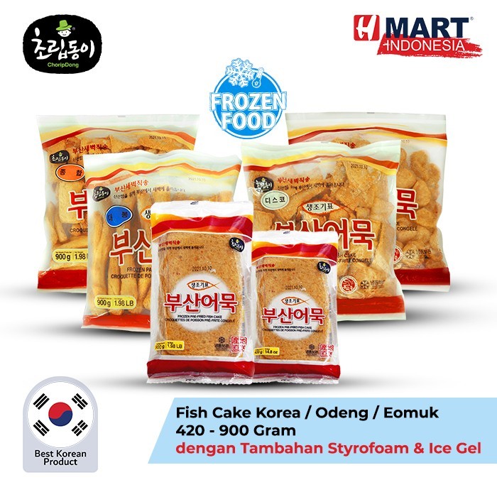 

Fish Cake / Odeng South Korea Street Food Dengan Styrofoam Dan Ice Gel
